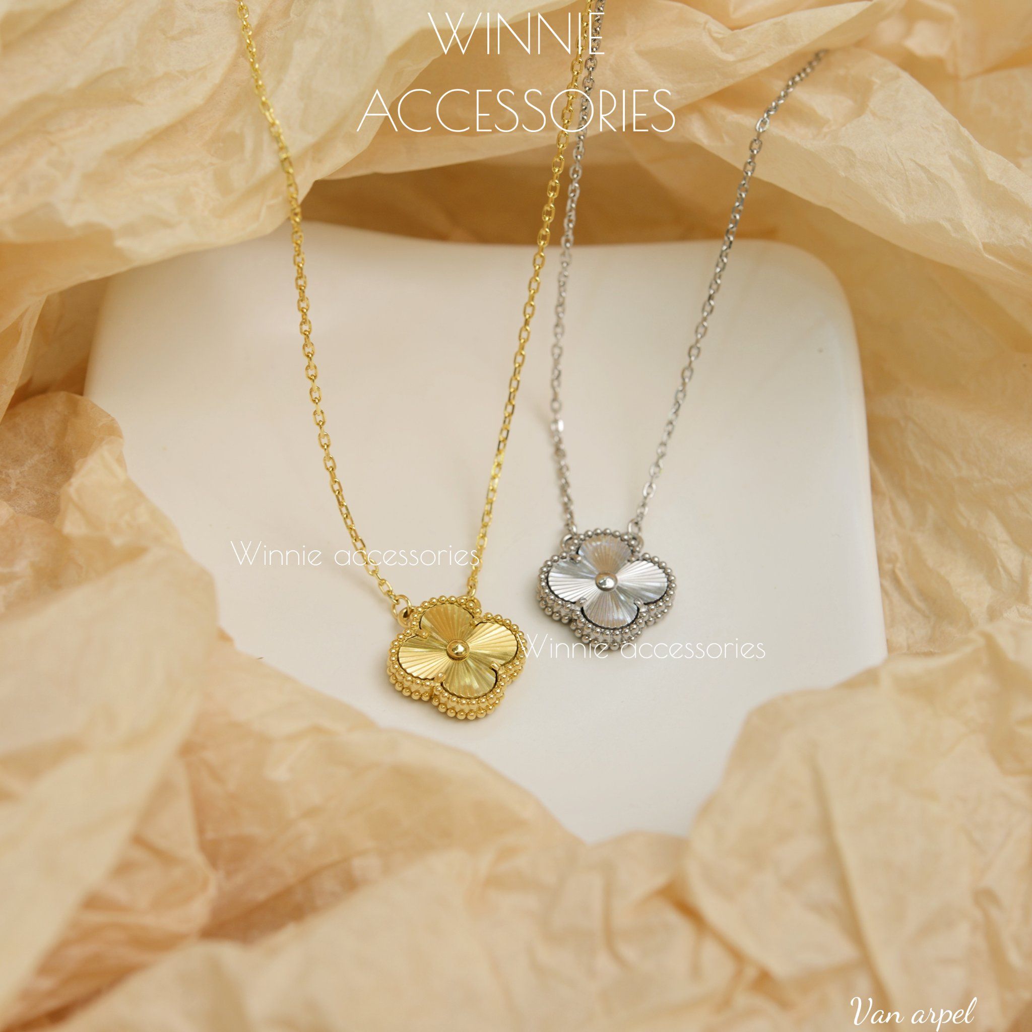  Dây chuyền titan Van Arpels 