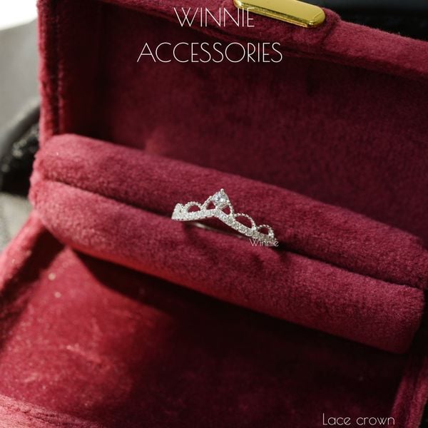  Nhẫn Bạc S925 Lace Crown 