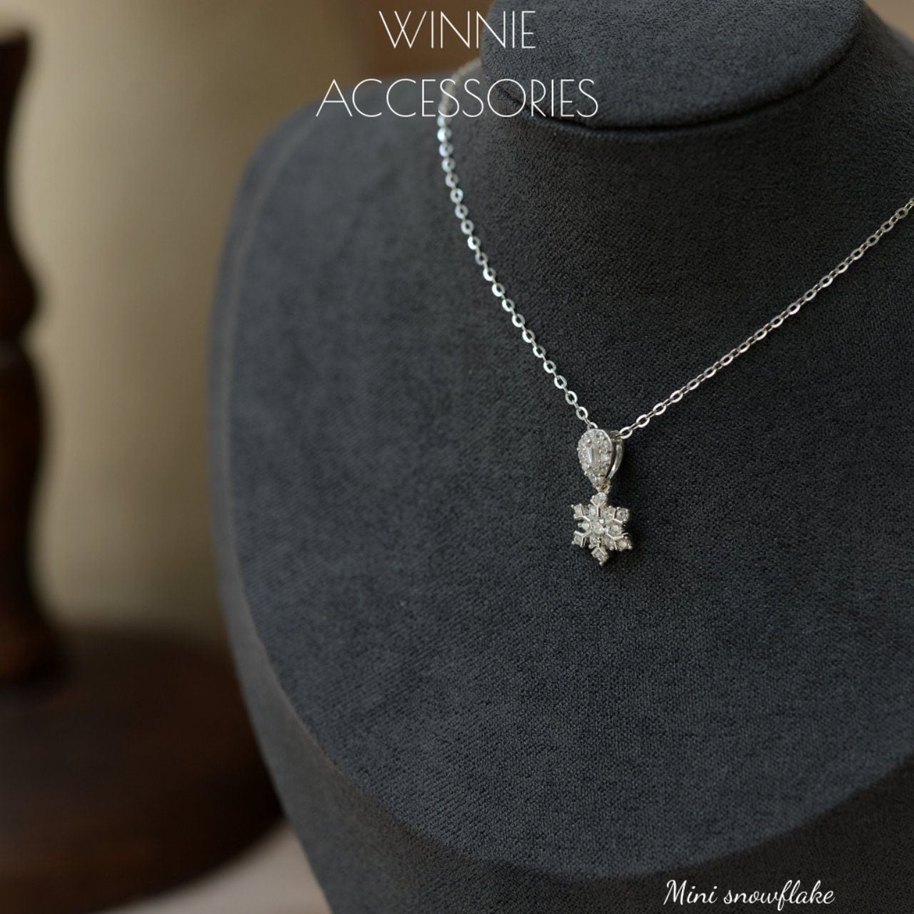  Dây chuyền Bạc S925 Mini Snowflake 