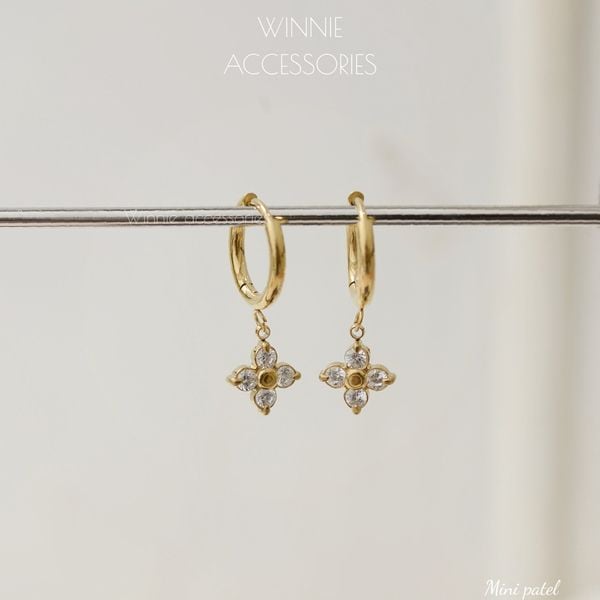  Hoa tai Titan Mini Patel Drop 