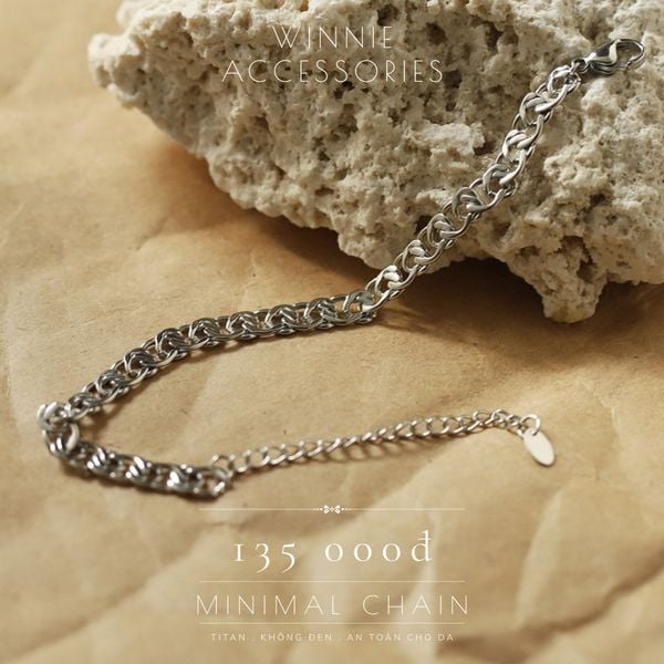  Lắc tay Titan Minimal Chain B 