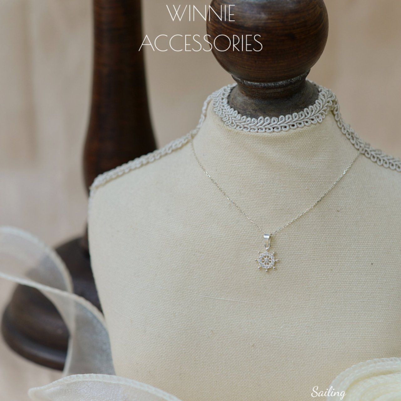  Dây chuyền bạc S925 Sailing 