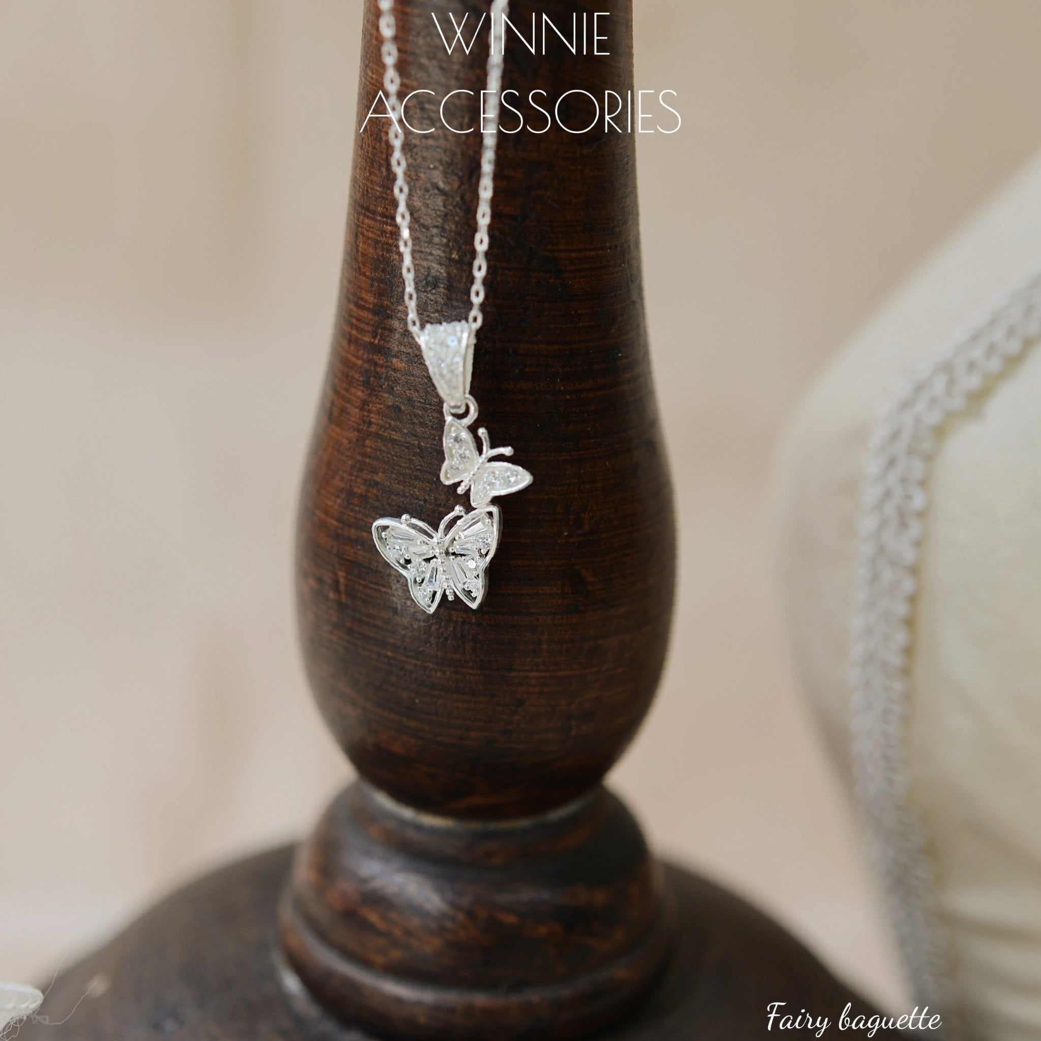  Dây chuyền Bạc S925 Fairy baguette 