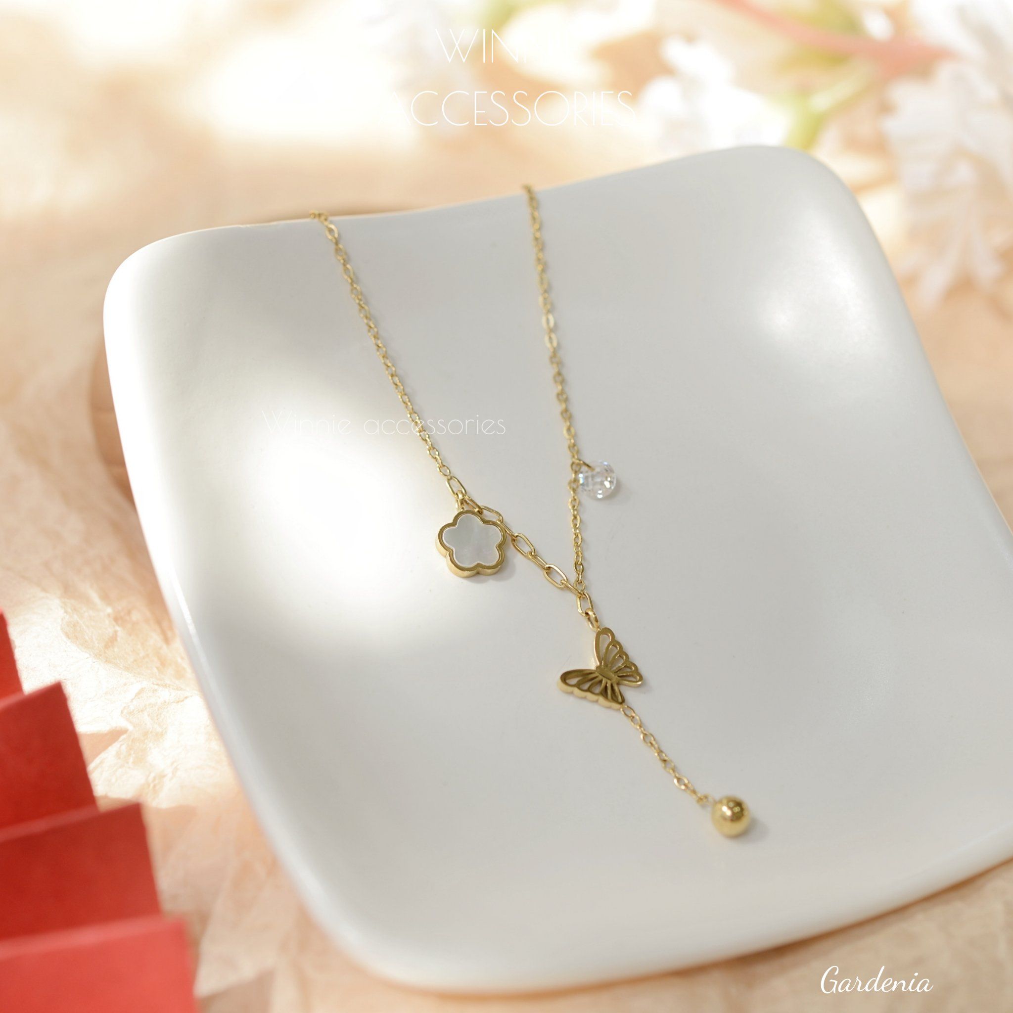  Dây chuyền Titan Gardenia 