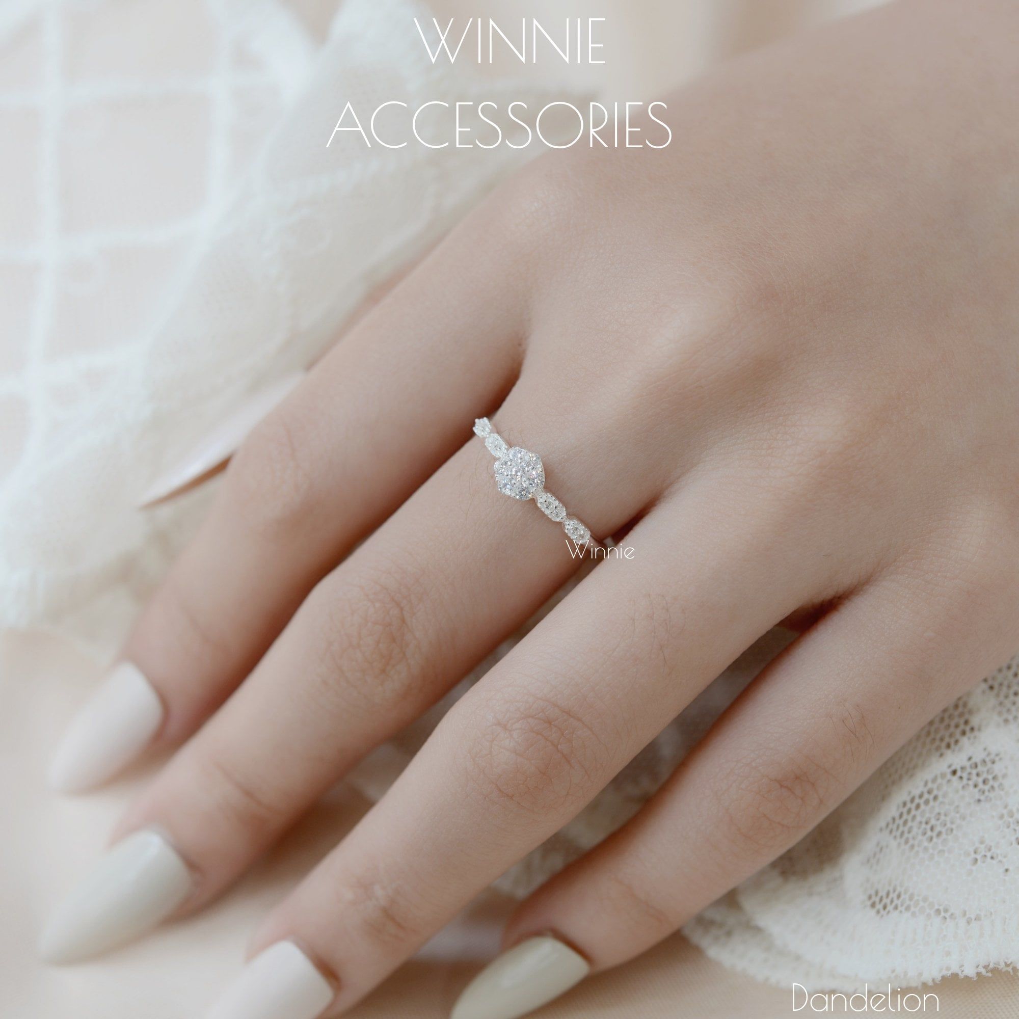  Nhẫn Bạc S925 Dandelion 