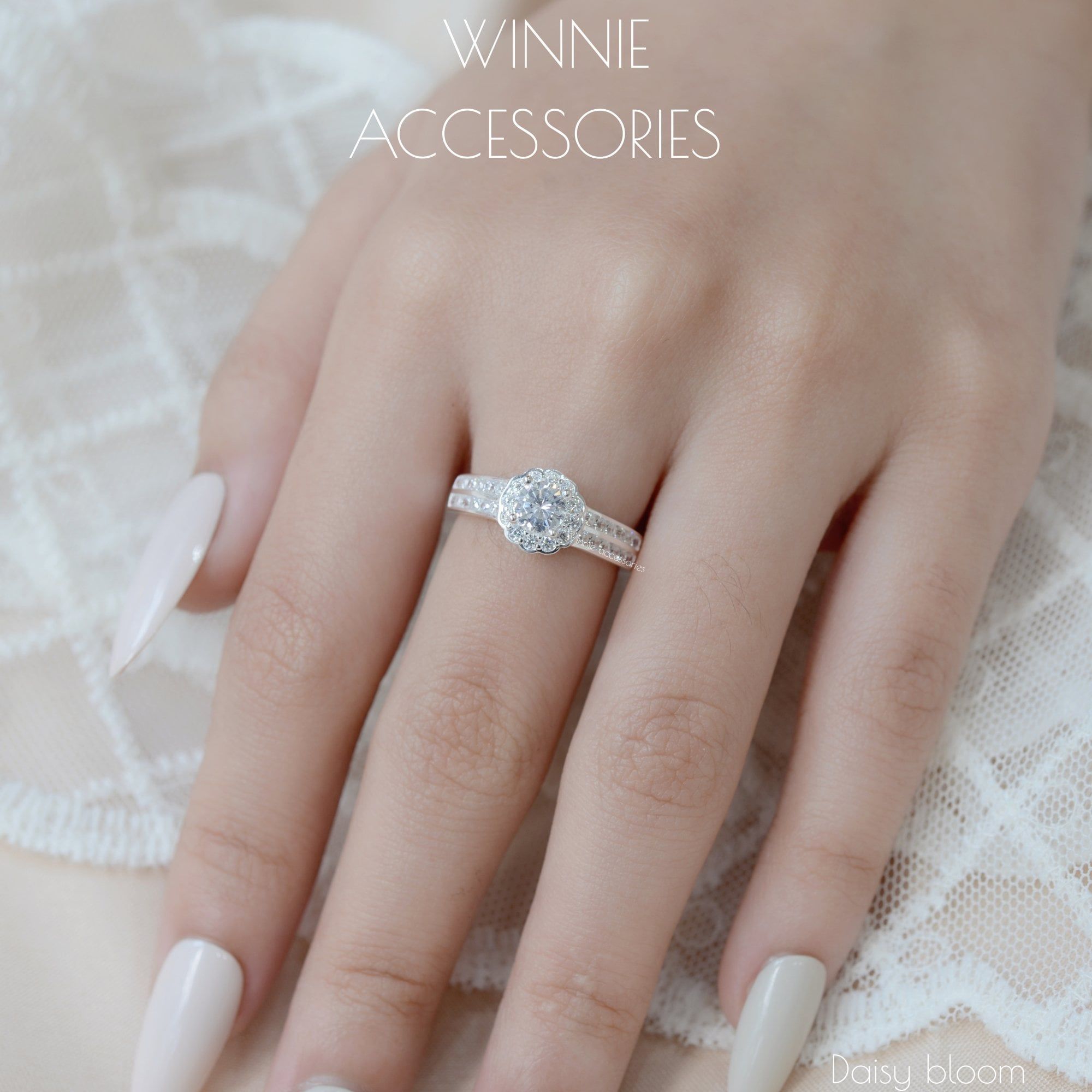  Nhẫn Bạc S925 Daisy Bloom 