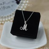  Dây chuyền Bạc S925 Chữ hoa 