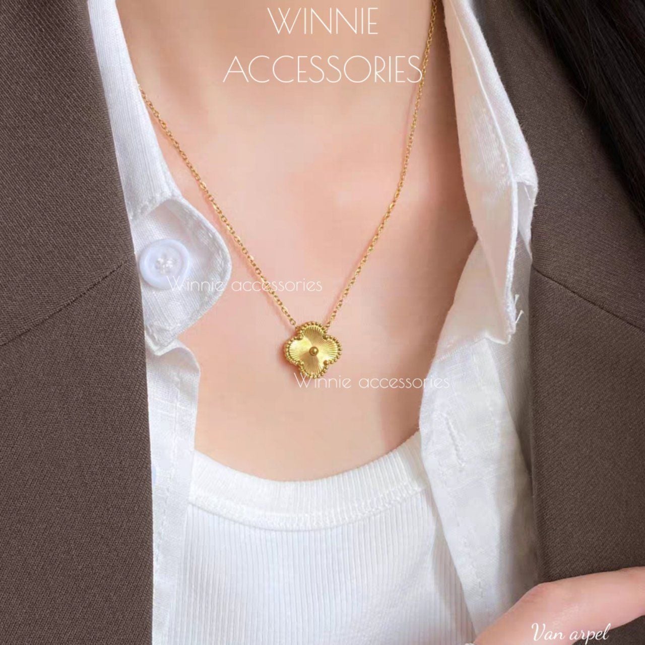  Dây chuyền titan Van Arpels 