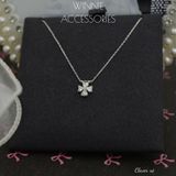  Dây chuyền Bạc S925 Clover xỏ 