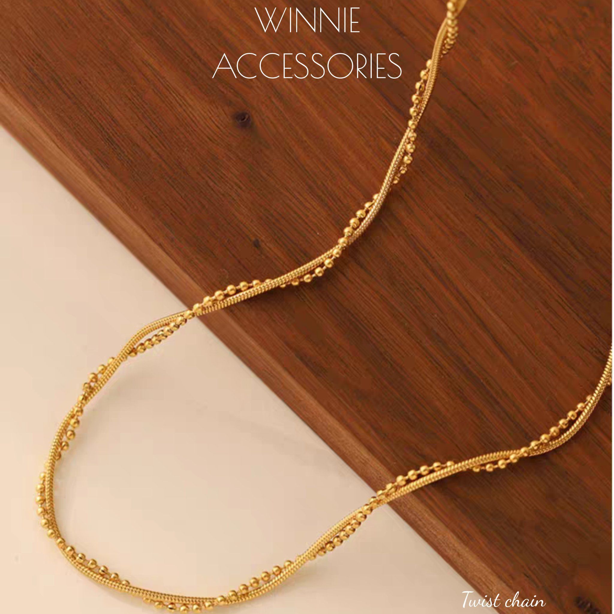  Dây chuyền Titan Twist Chain 