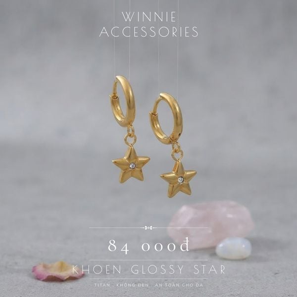  Hoa tai Titan Khoen Glossy Star VG 