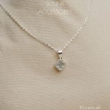  Dây chuyền Bạc S925 VCA xà cừ nhỏ 