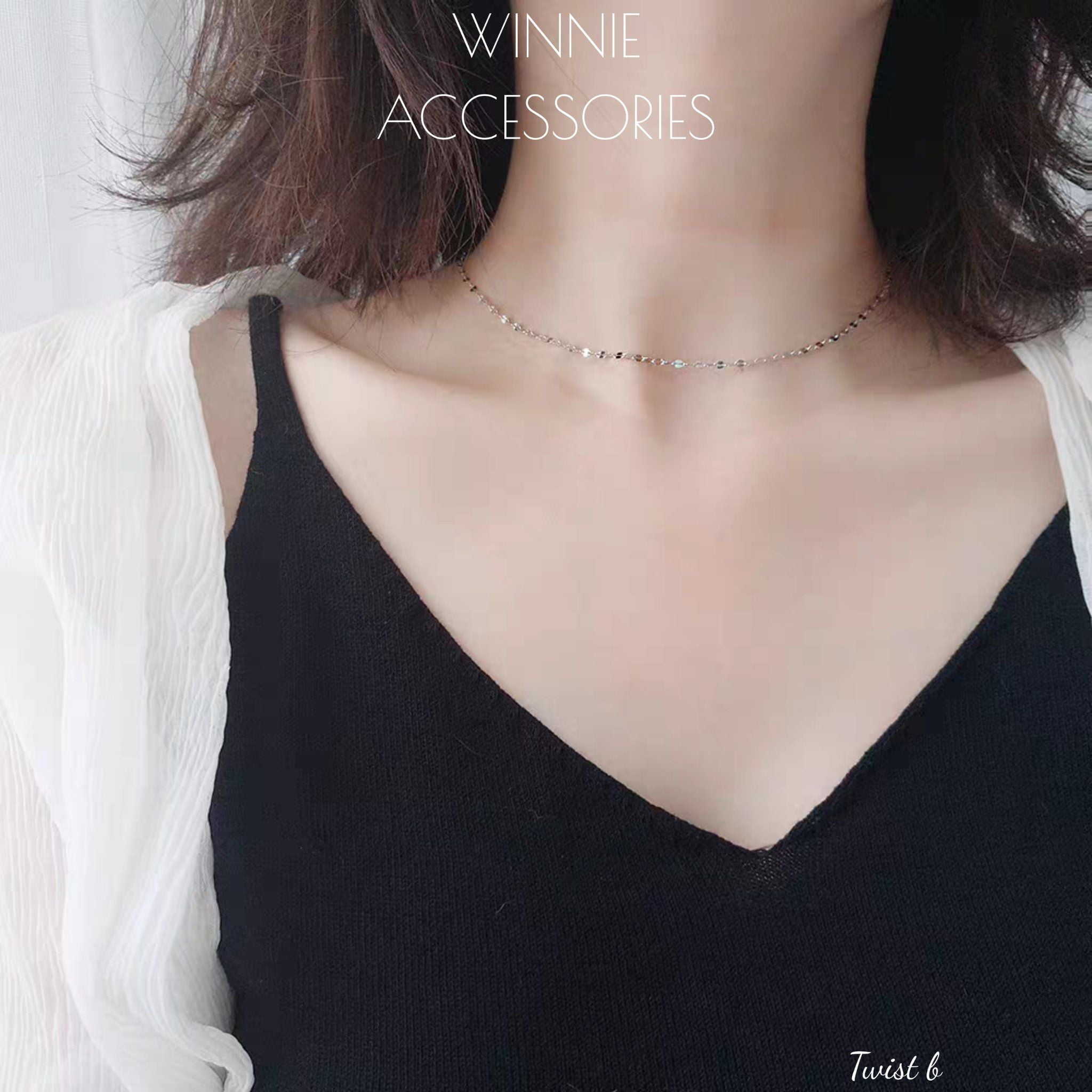  Dây chuyền titan Twist B 