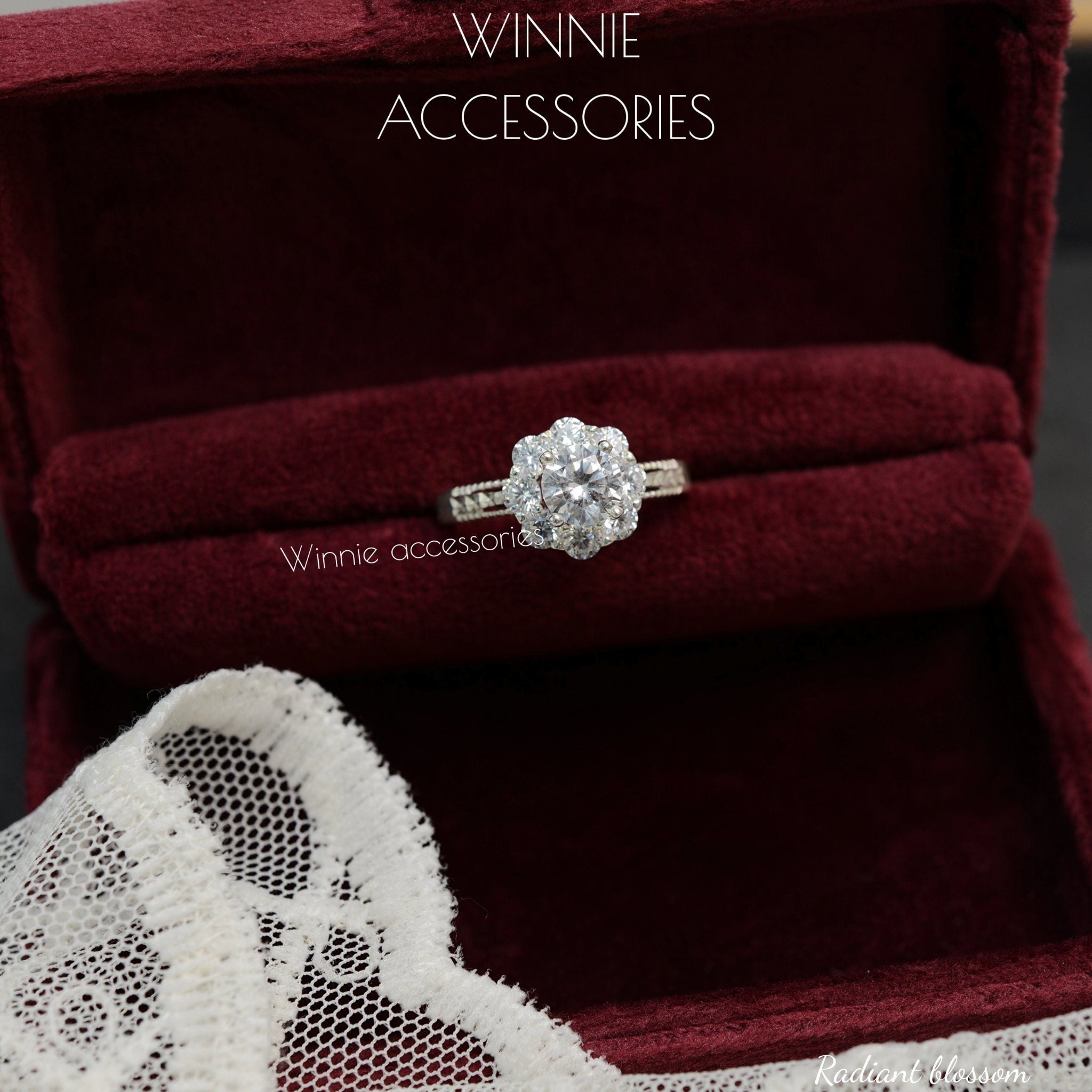  Nhẫn Bạc S925 Radiant Blossom 