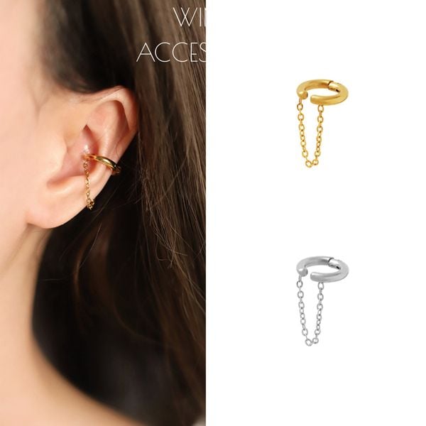  Hoa tai Titan Earcuff dây (1 chiếc) 