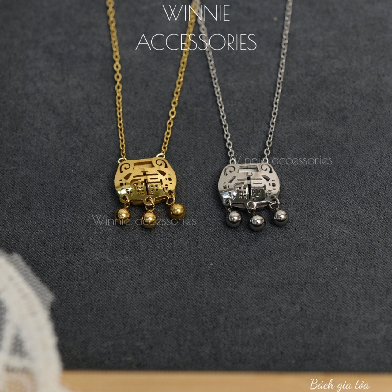  Dây chuyền Titan Bách gia tỏa 