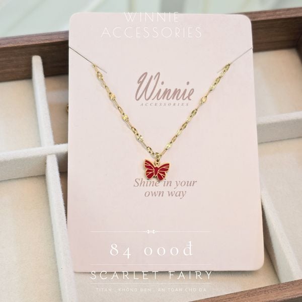  Lắc tay Titan Scarlet fairy 