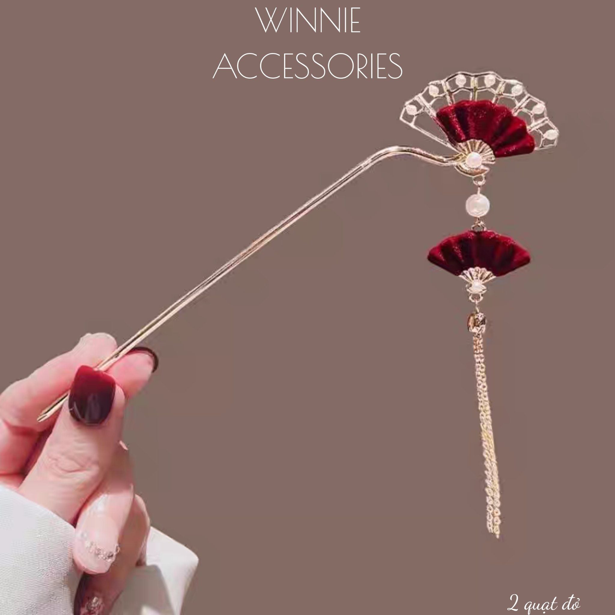  Trâm 2 Quạt đỏ 