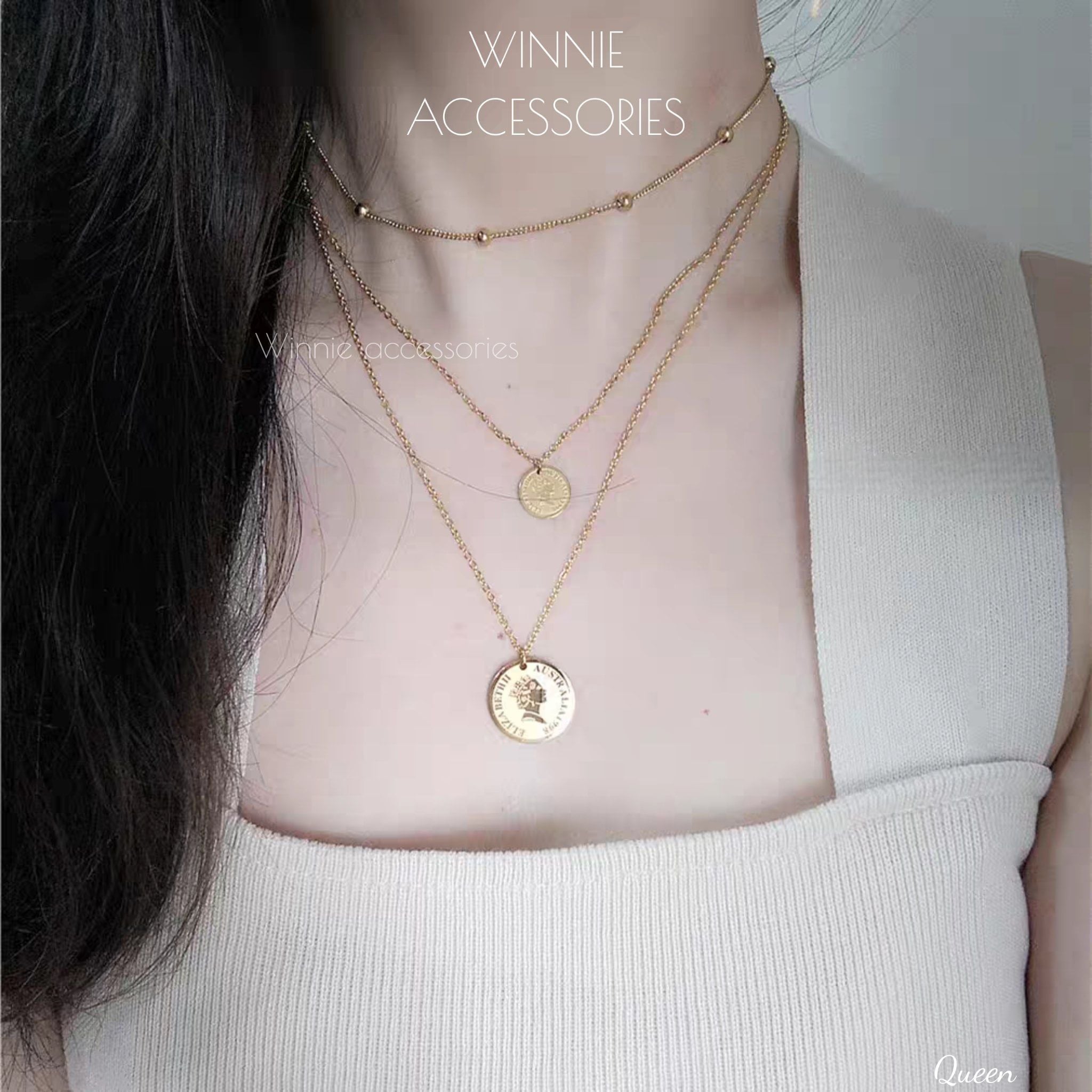  Dây chuyền Titan Queen 