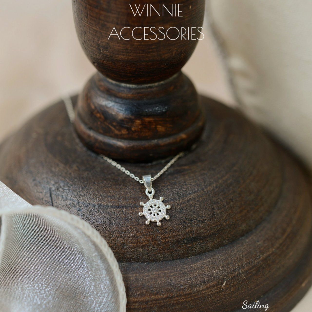  Dây chuyền bạc S925 Sailing 