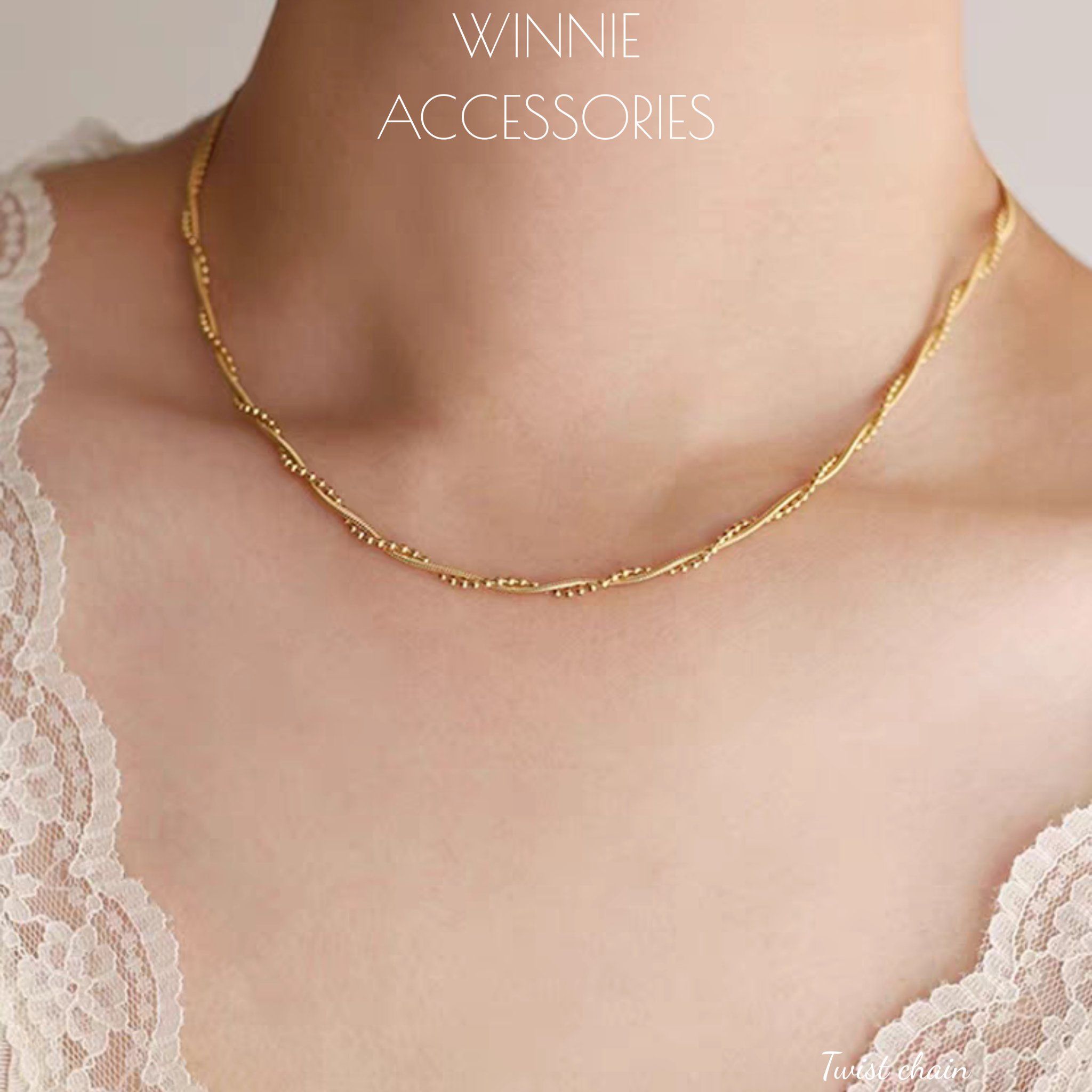  Dây chuyền Titan Twist Chain 