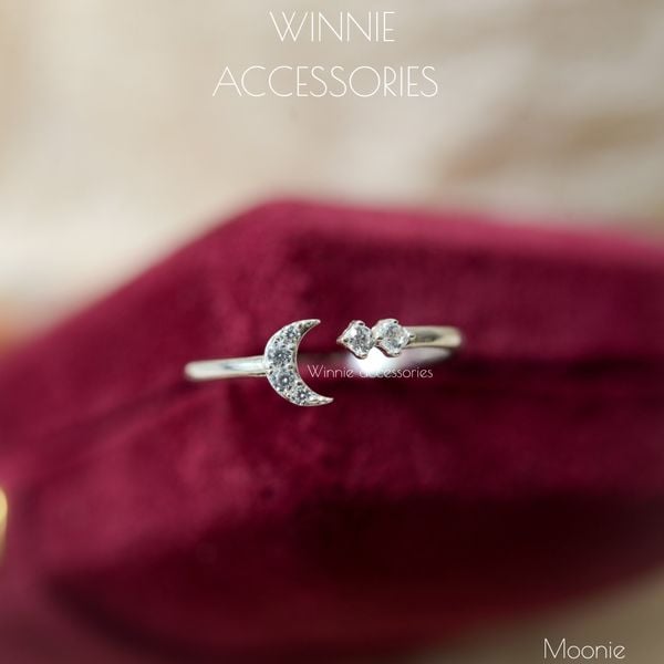  Nhẫn Bạc S925 Moonie 