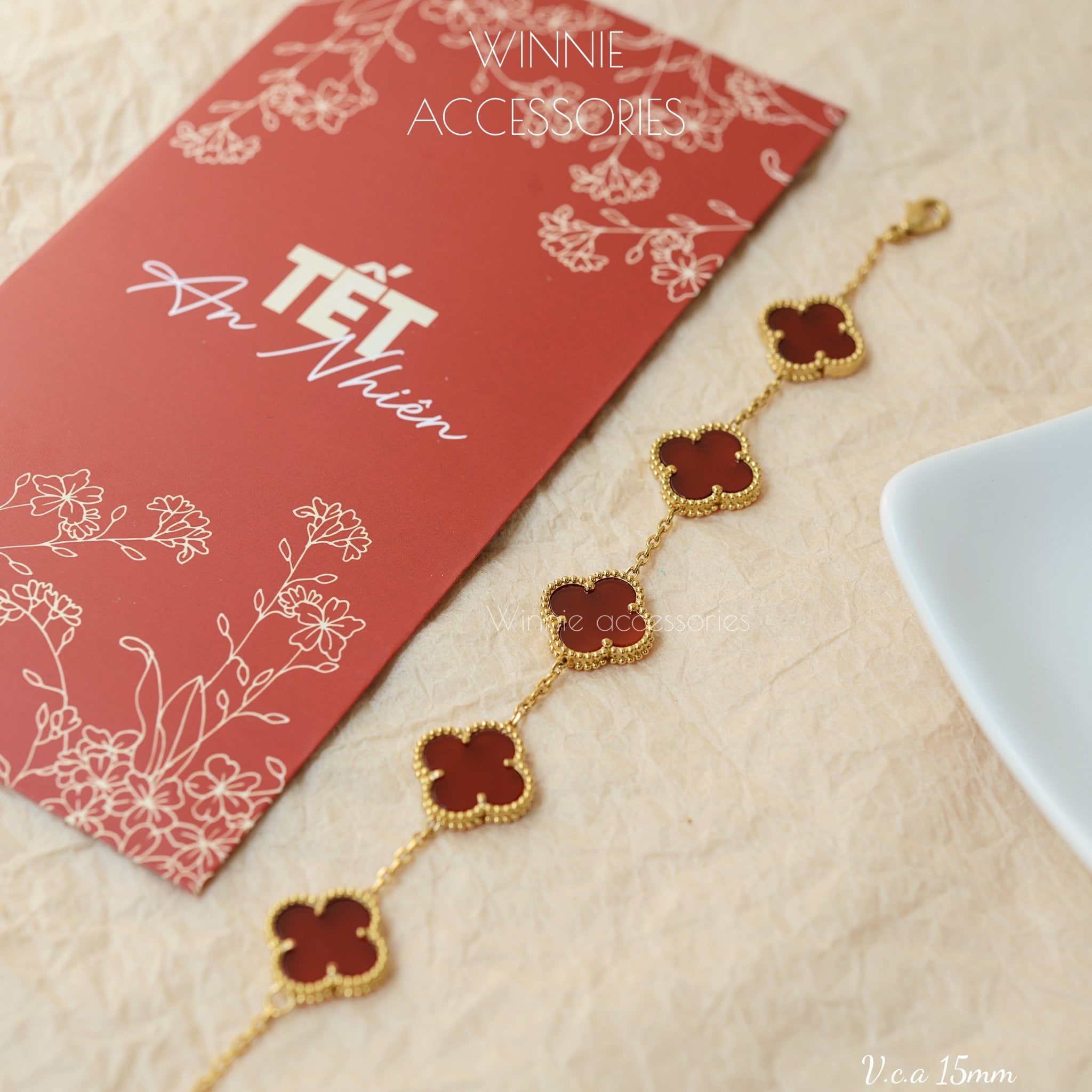  Lắc tay Titan VCA 15mm 