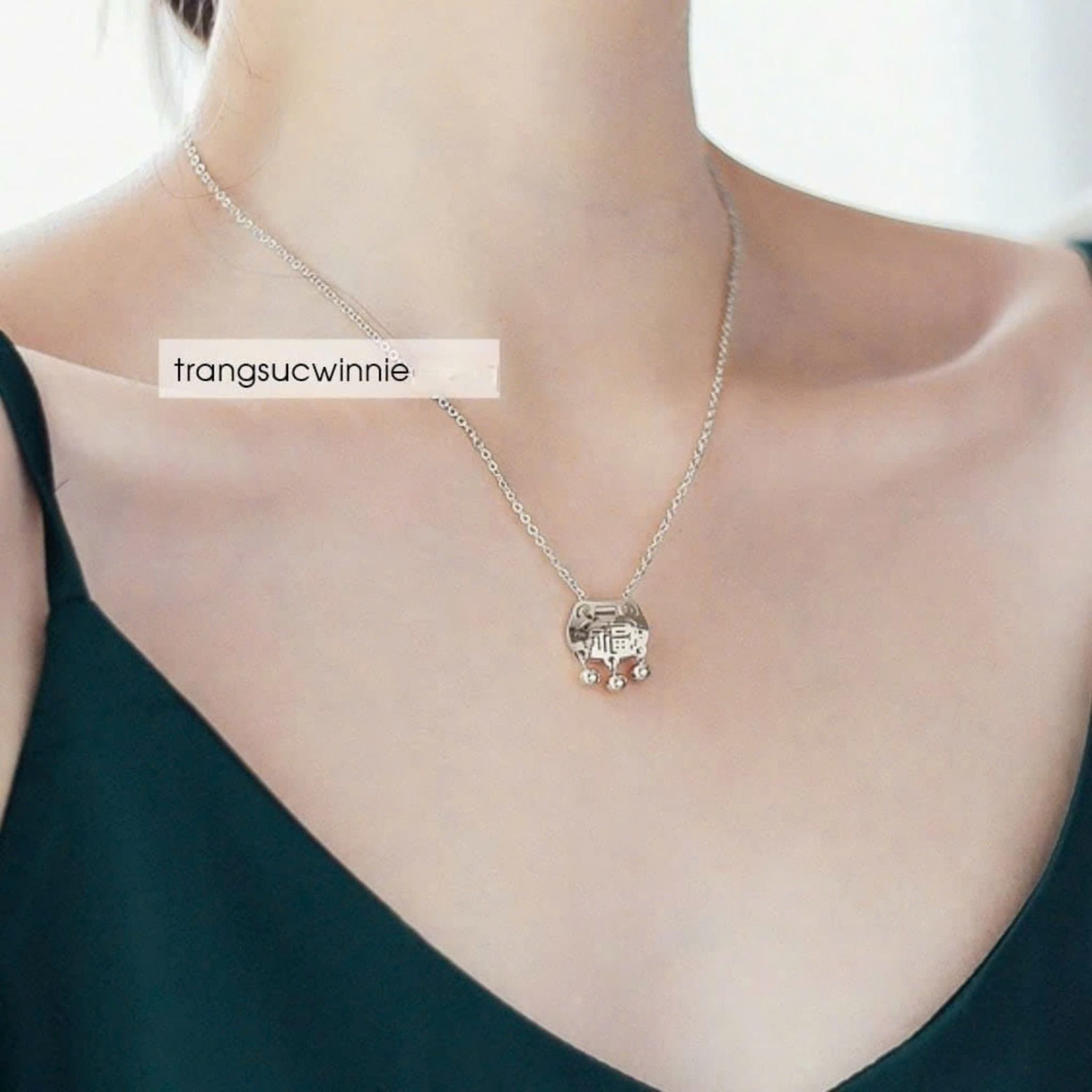  Dây chuyền Titan Bách gia tỏa 