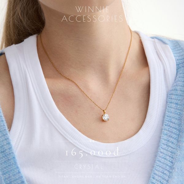  Dây chuyền Titan Crystal VG 