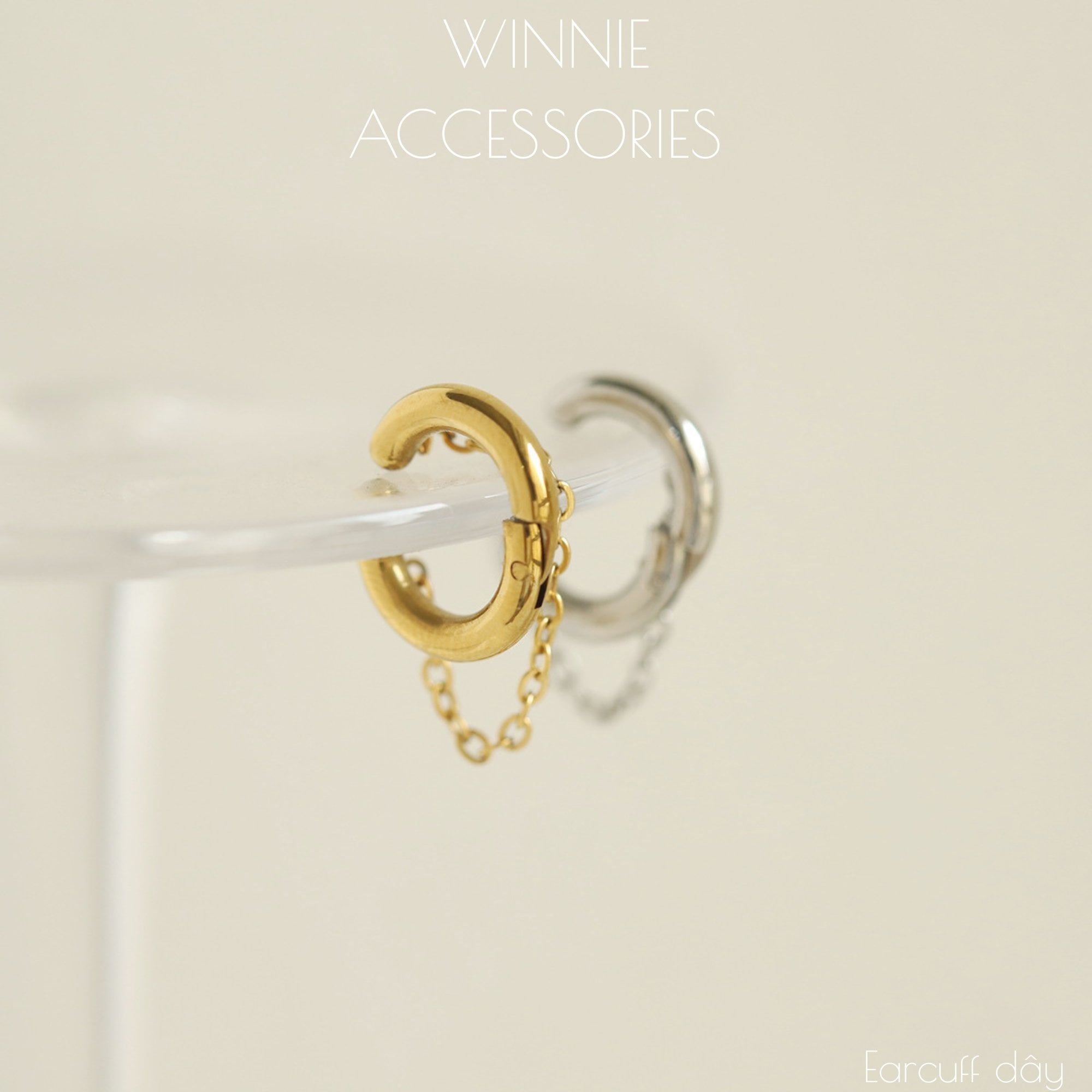  Hoa tai Titan Earcuff dây (1 chiếc) 
