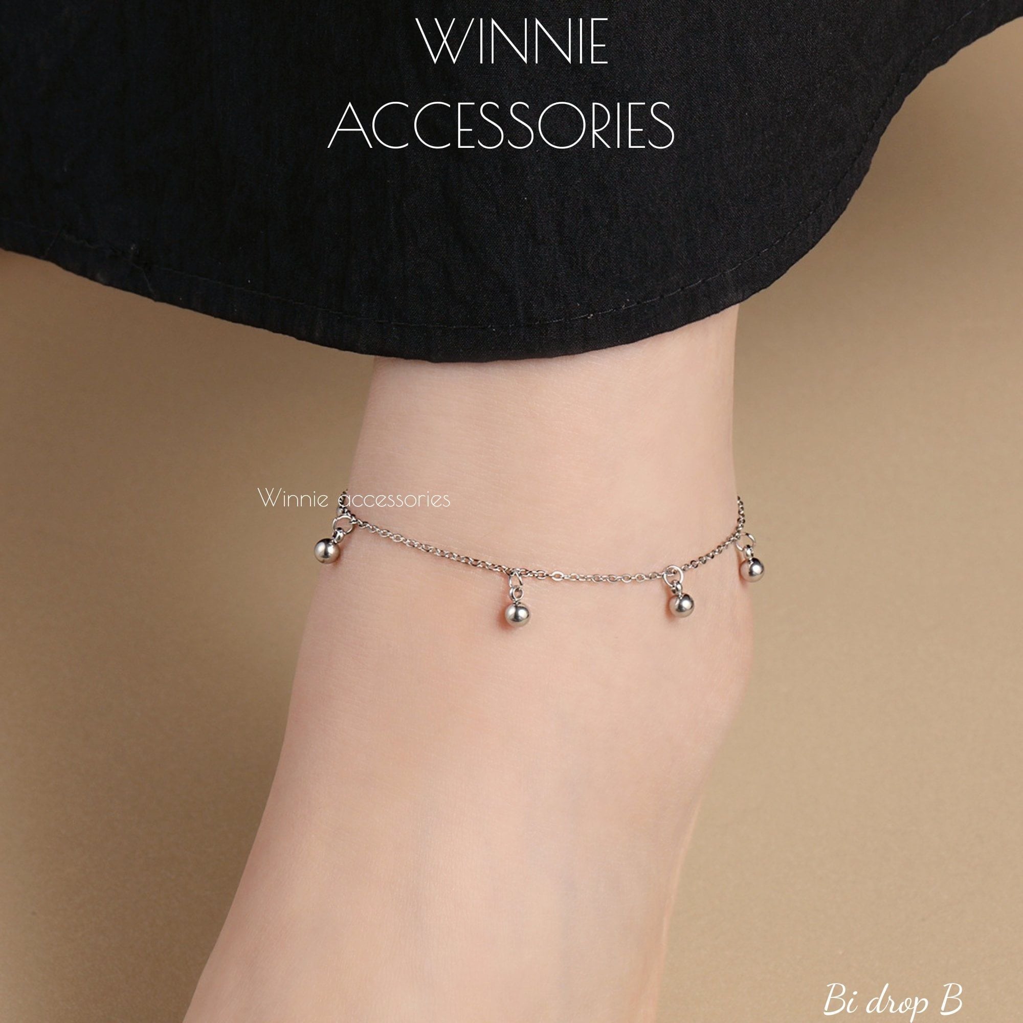  Lắc chân Titan Bi Drop B 