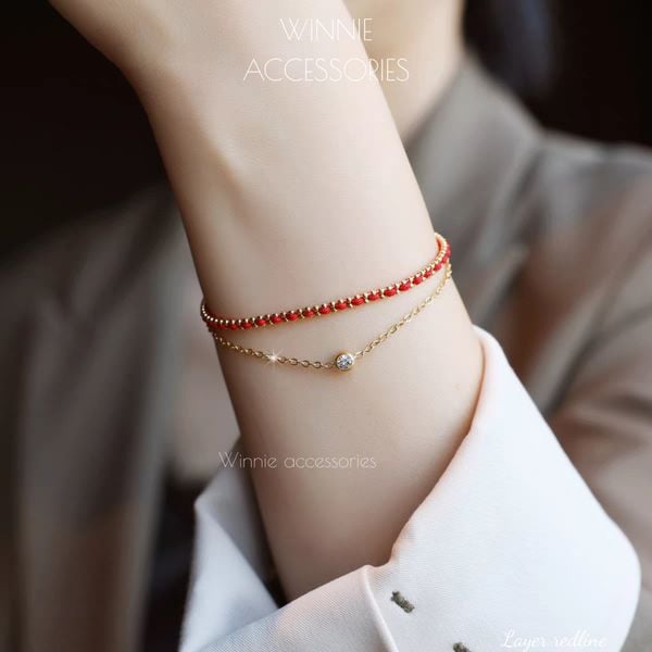  Lắc tay Titan Layer Redline 