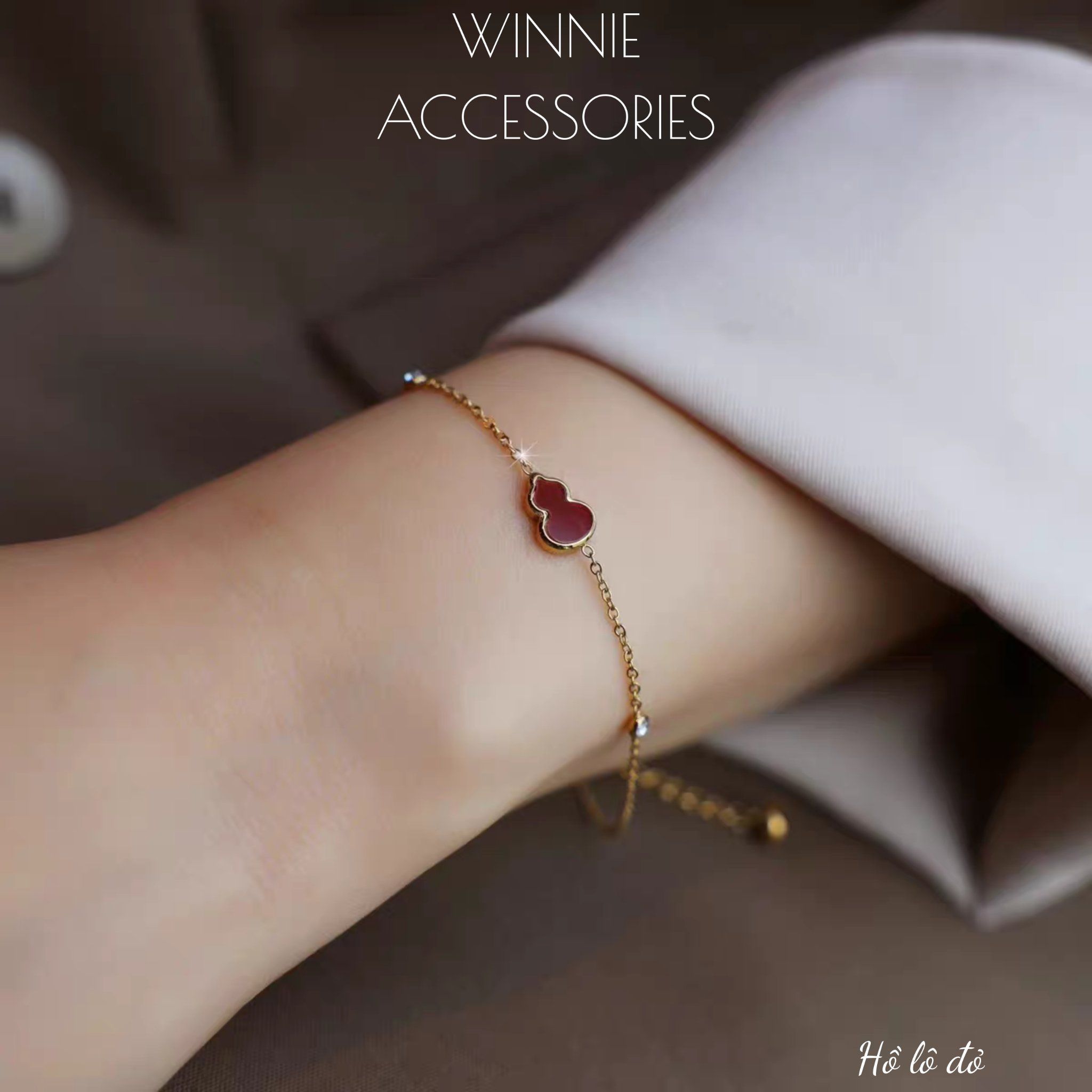  Lắc tay Titan Hồ lô đỏ 