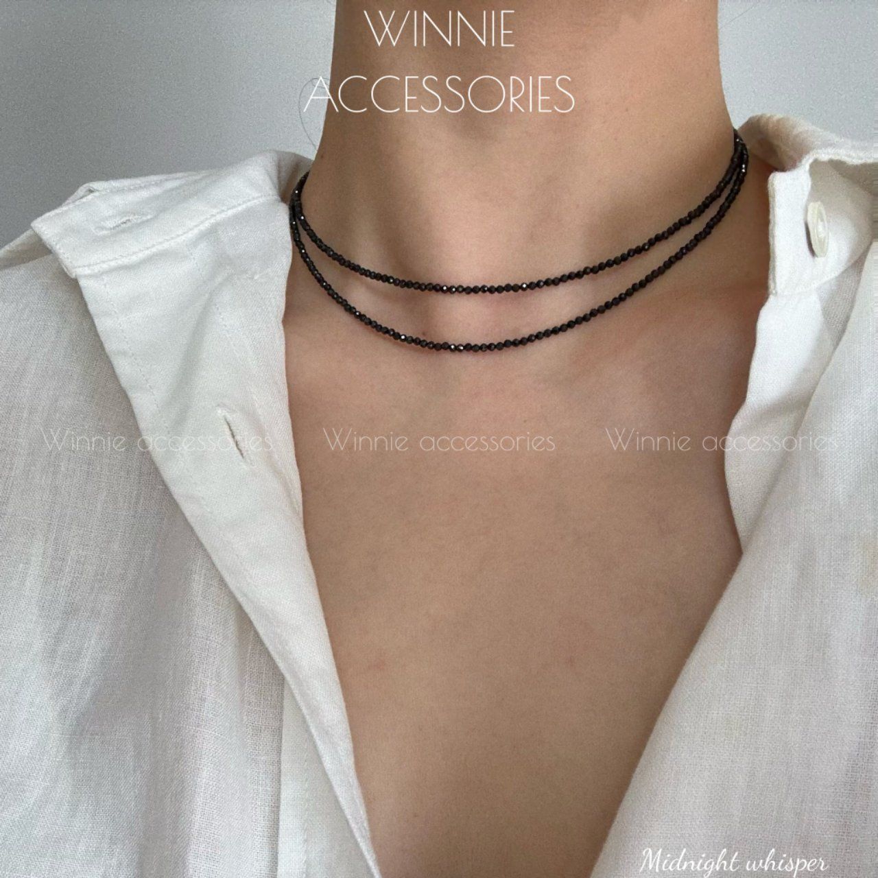  Dây chuyền Titan Midnight Whisper 