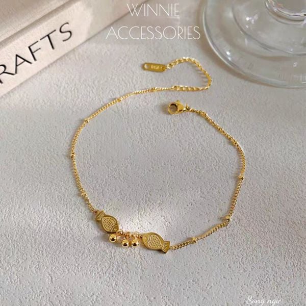  Lắc chân titan Song ngư 