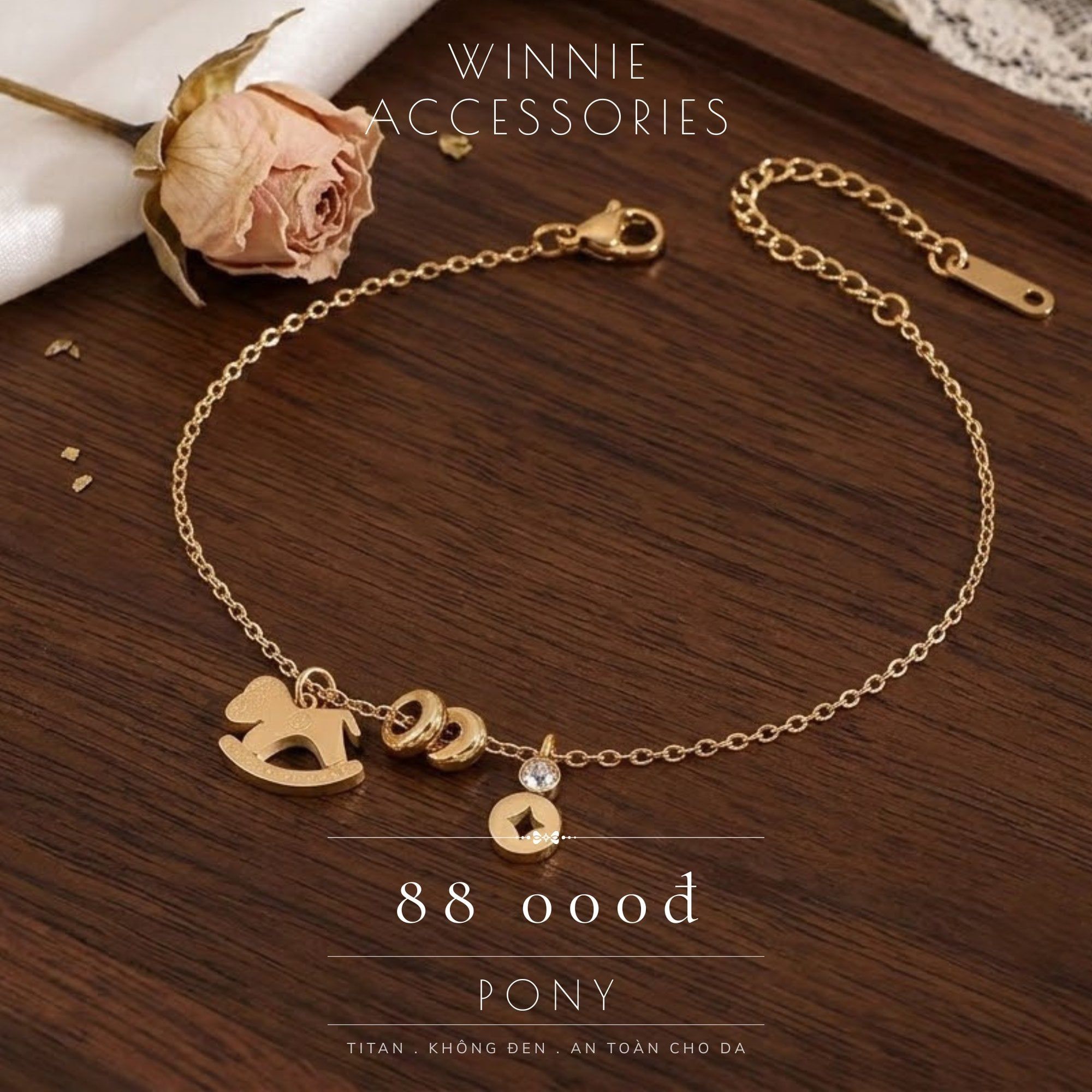  Lắc chân Titan Pony 