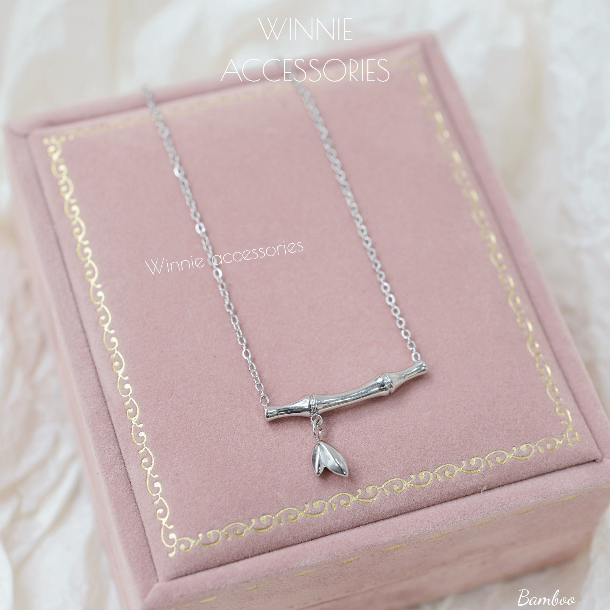  Dây chuyền Titan Bamboo B 