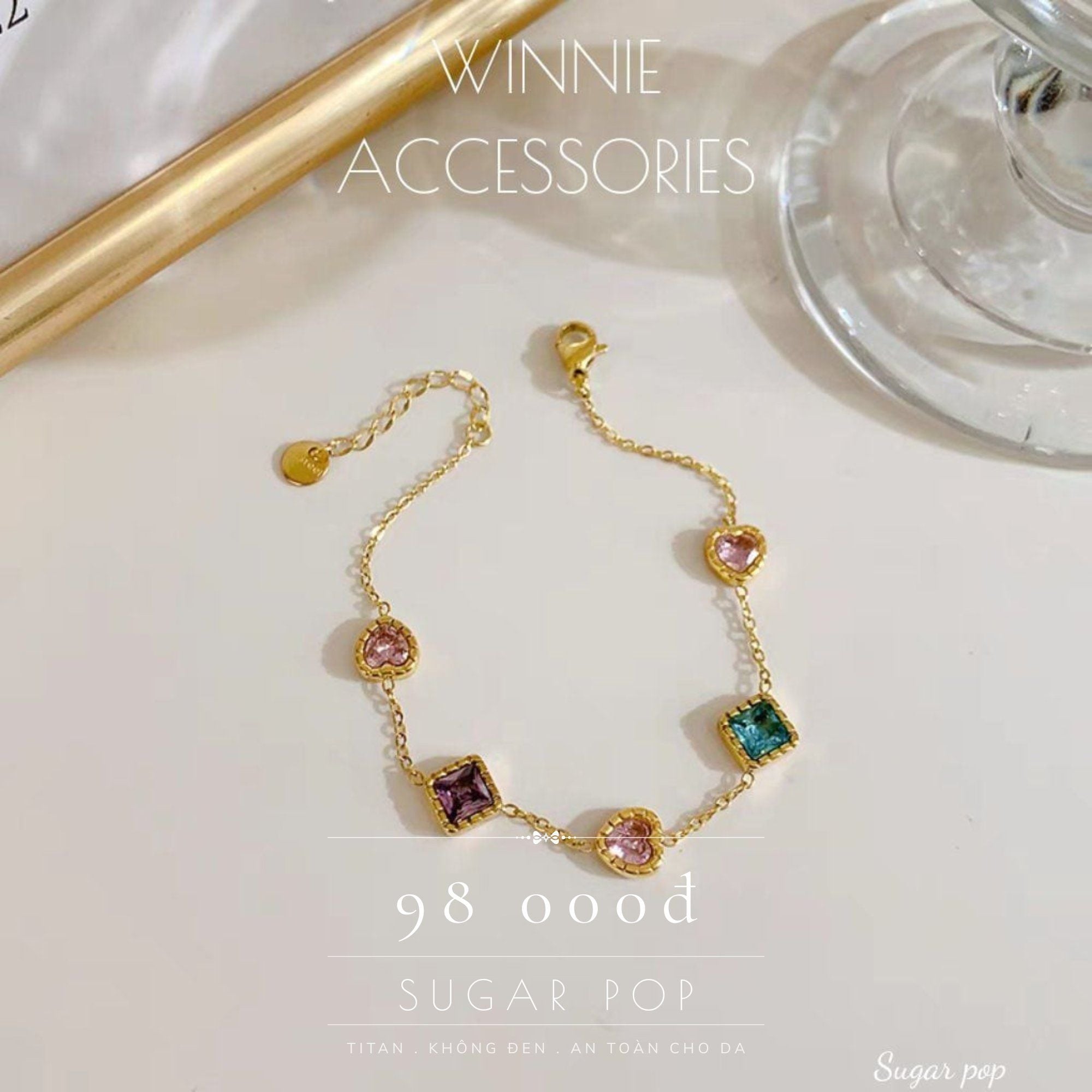  Lắc tay Titan Sugar pop 