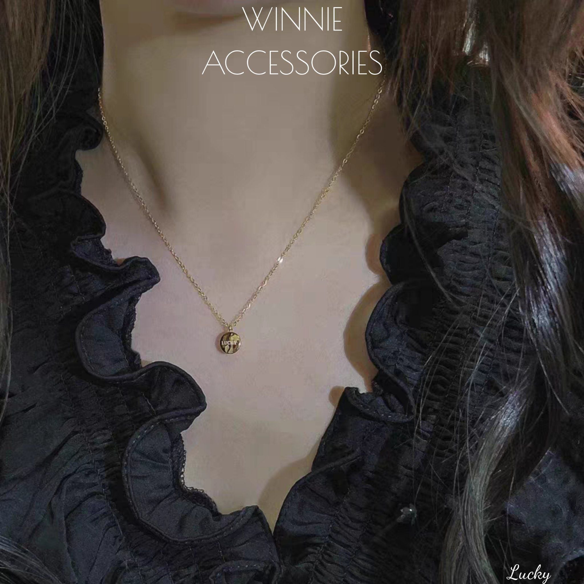  Dây chuyền Titan Lucky 