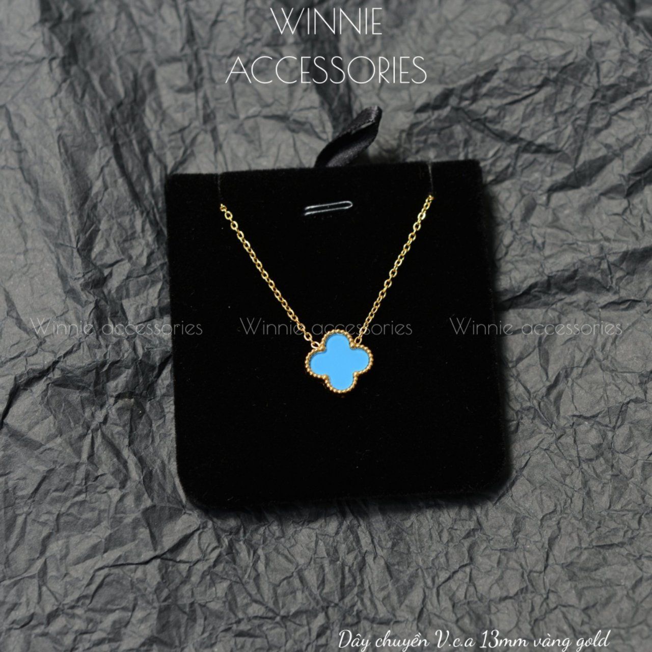  Dây chuyền titan VCA 13mm VG 