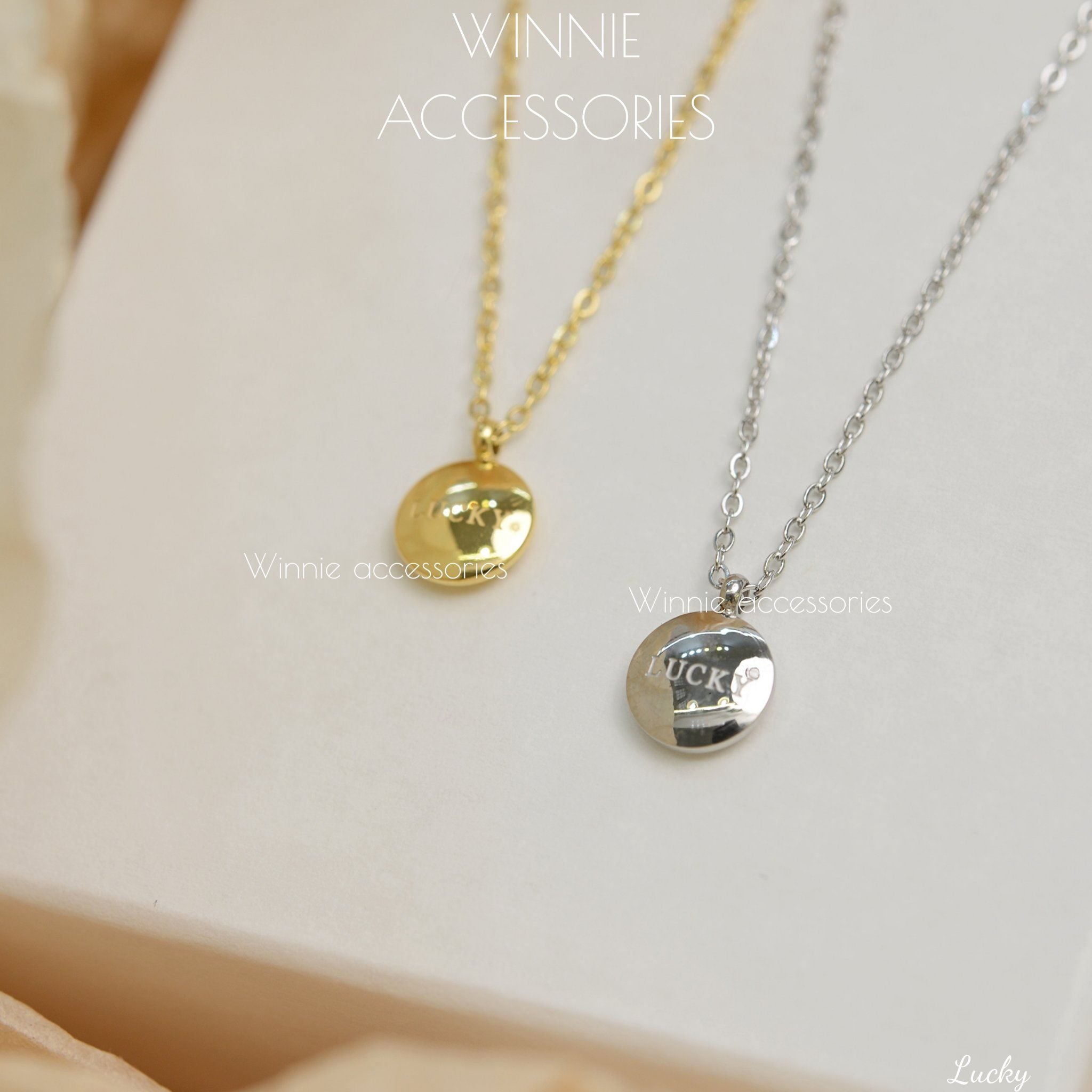  Dây chuyền Titan Lucky 