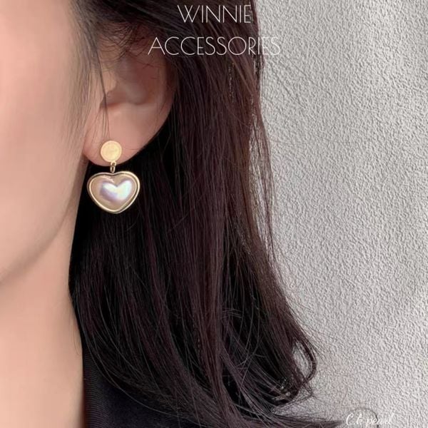  Hoa tai titan CK pearl 