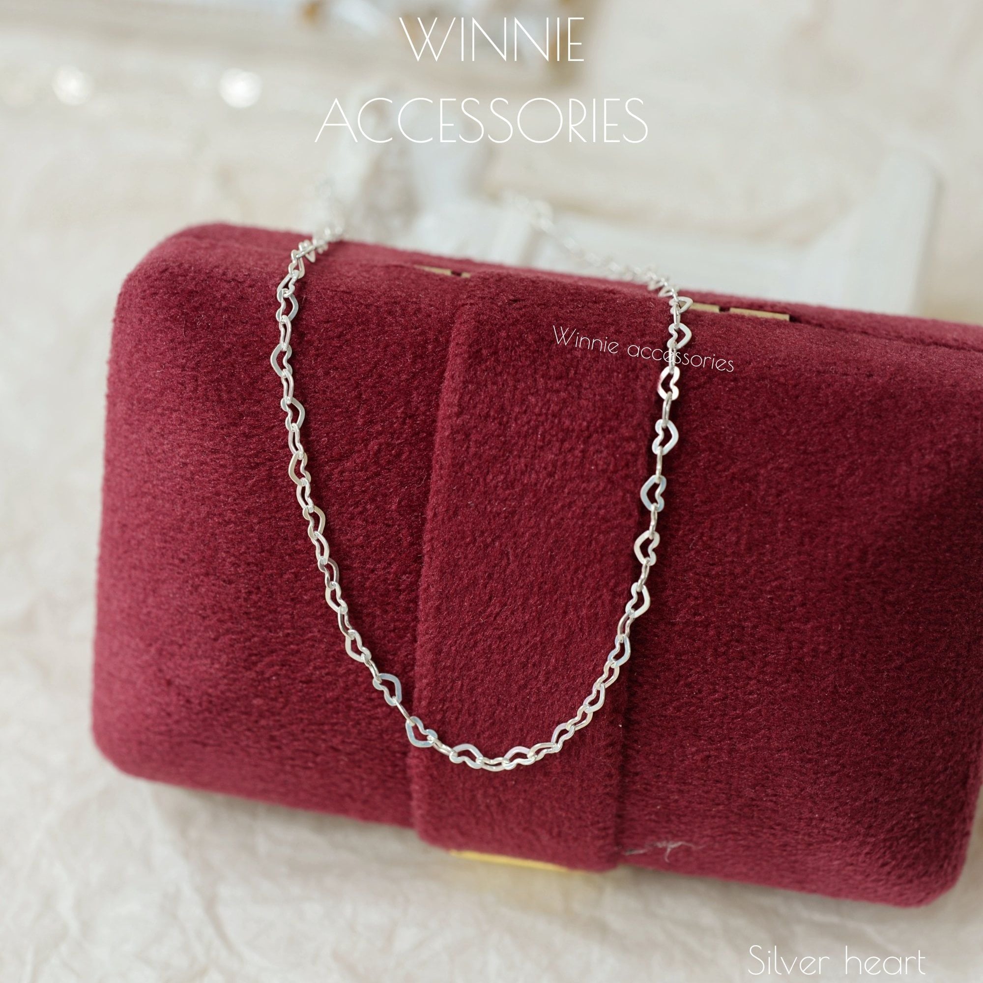  Dây chuyền Bạc S925 Silver heart 