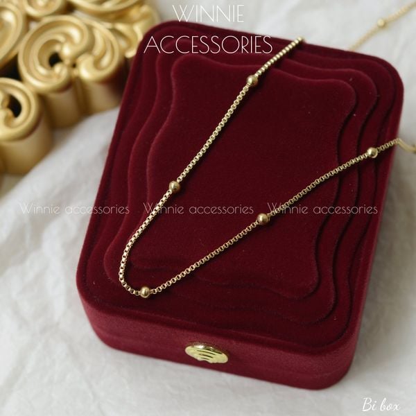  Dây chuyền Titan Bi Box 