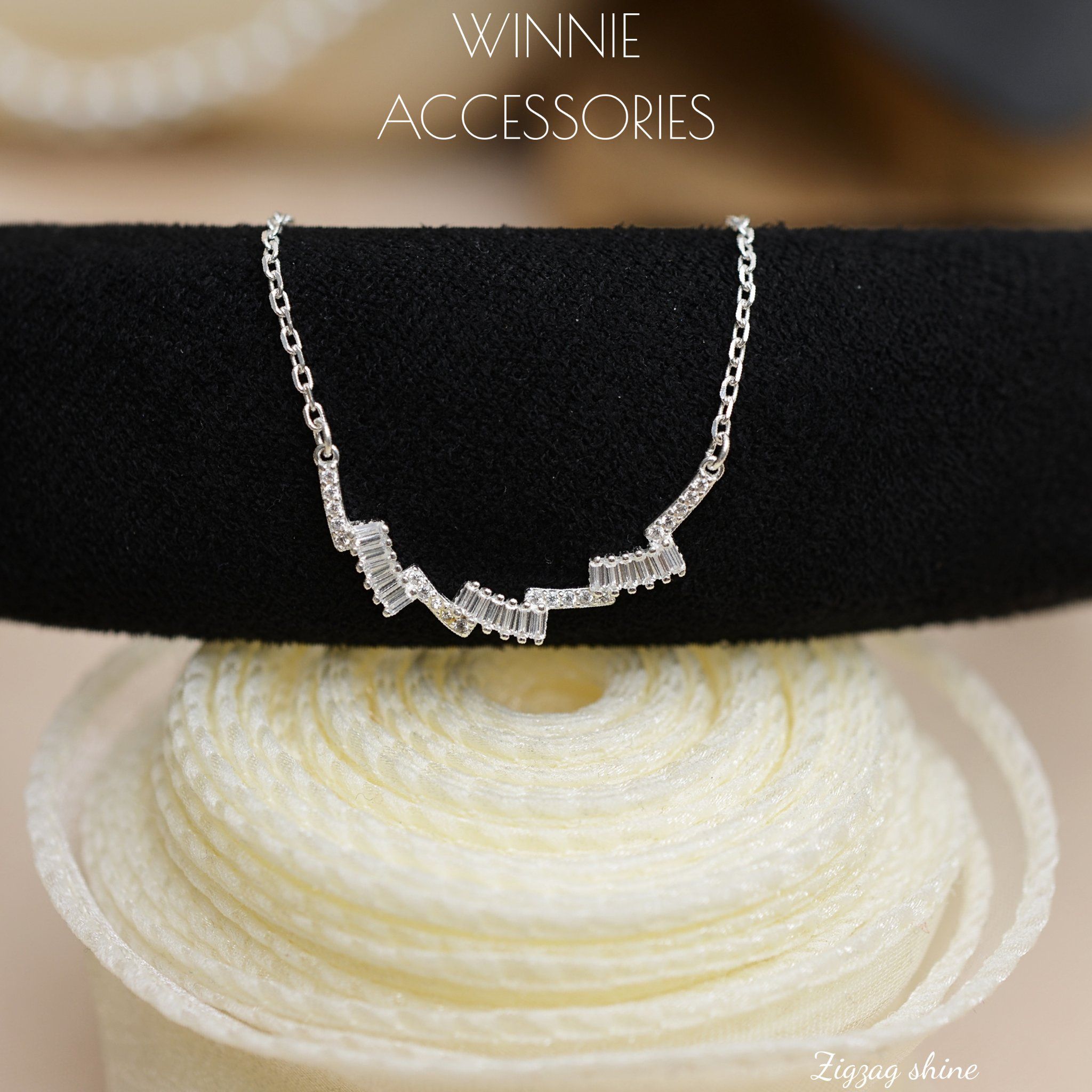  Dây chuyền Bạc S925 Zigzag Shine 