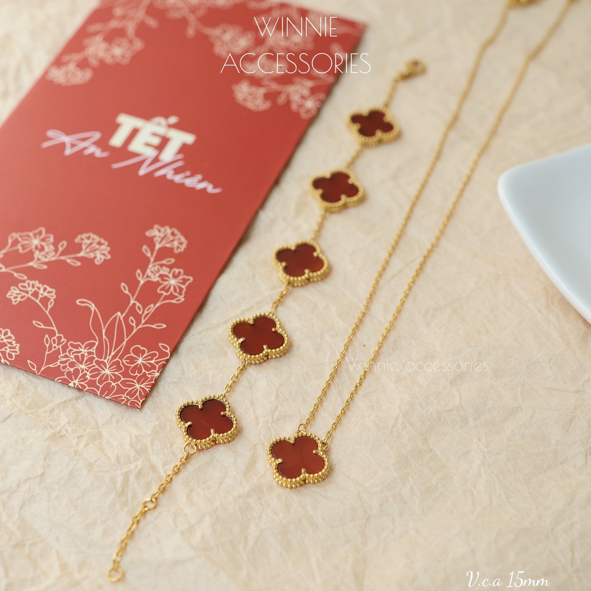  Lắc tay Titan VCA 15mm 