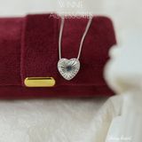  Dây chuyền Bạc S925 Shiny heart 