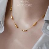  Dây chuyền titan Đa diện nhỏ 