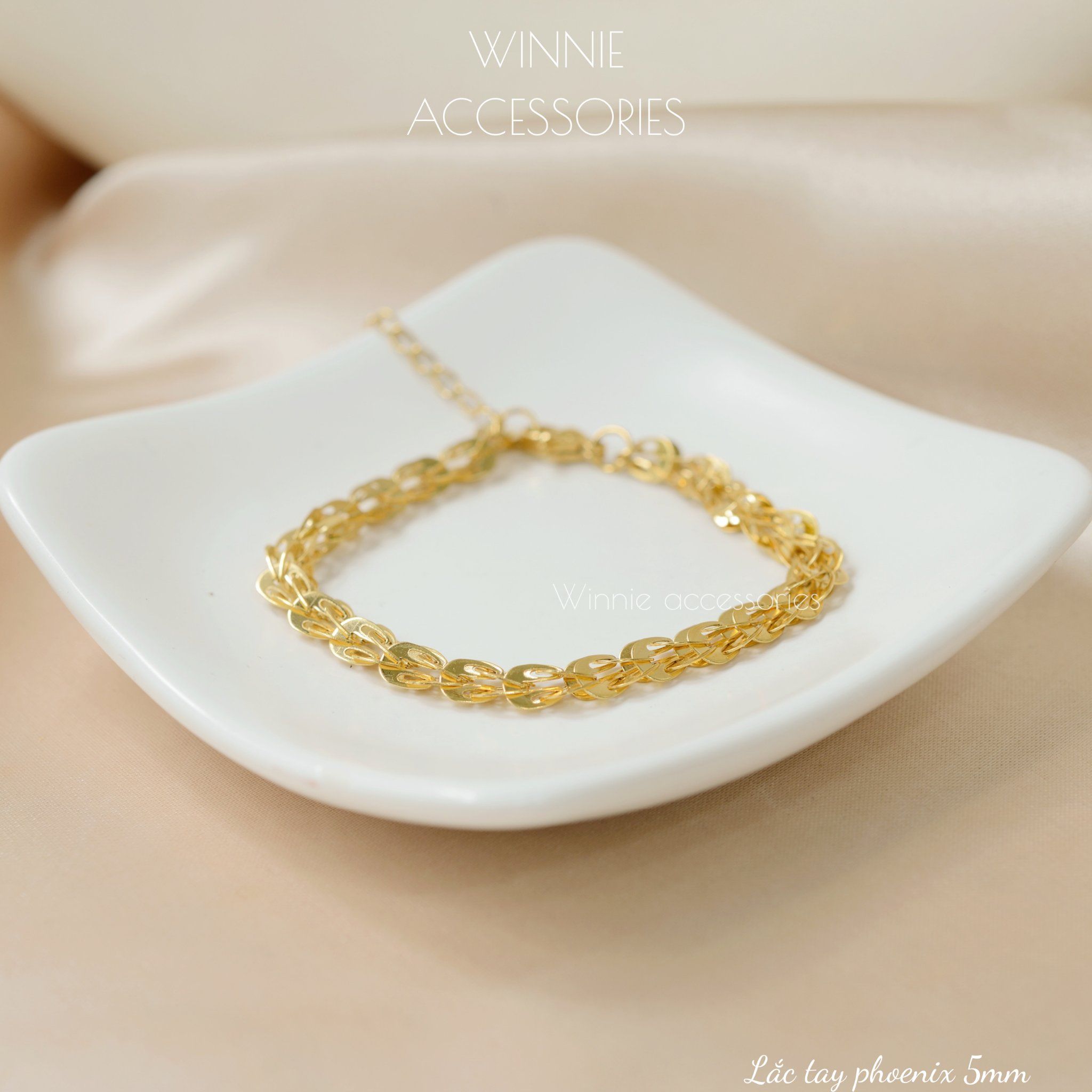  Lắc tay Titan Phoenix 5mm 