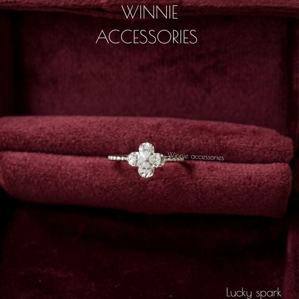  Nhẫn Bạc S925 Lucky spark 
